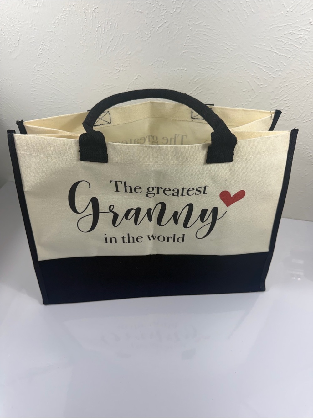 The Greatest Granny in the World Reusable Tote Bag - Picture 4 of 5